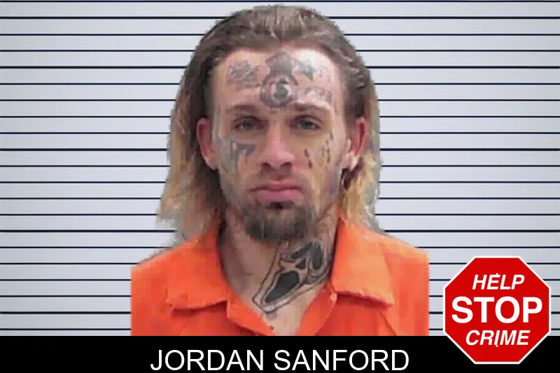Jordan Sanford mugshot