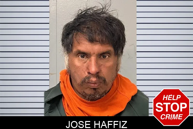 Jose Haffiz mugshot