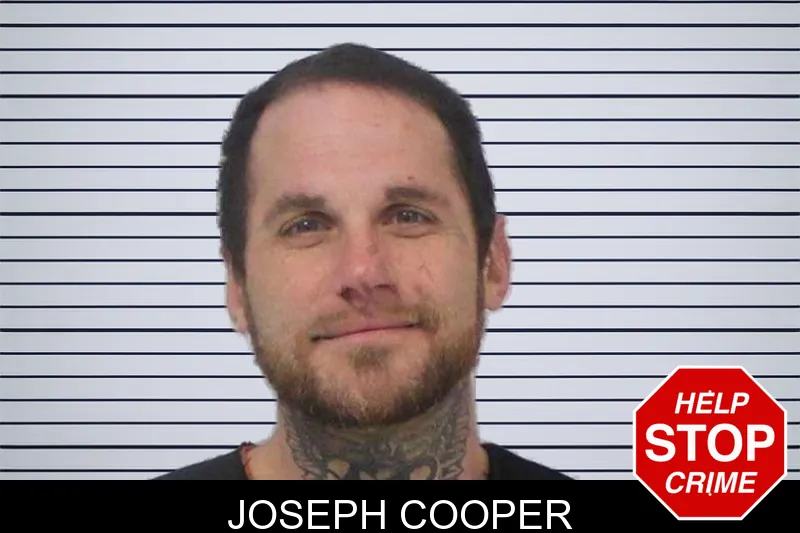 Joseph Cooper mugshot