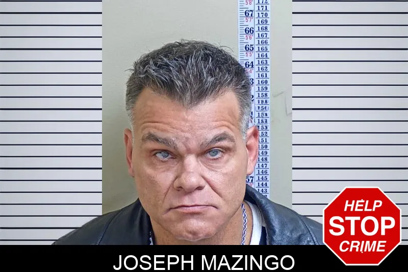 Joseph Mazingo mugshot