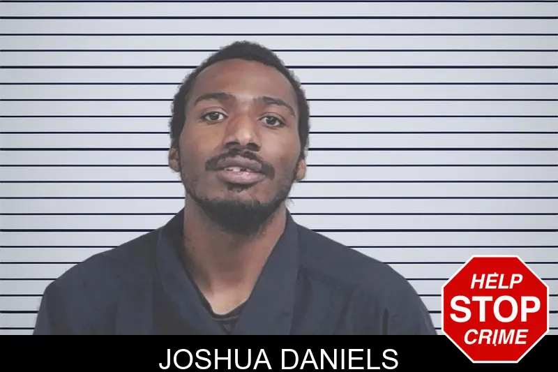 Joshua Daniels mugshot