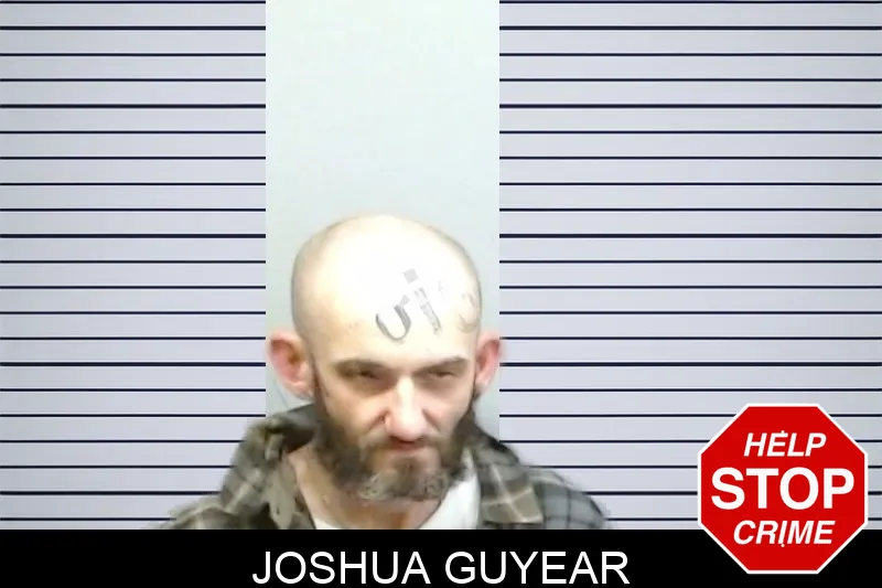 Joshua Guyear mugshot