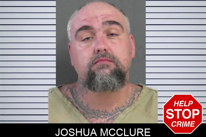 Joshua McClure mugshot