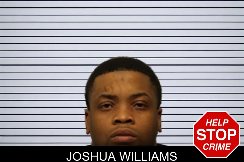 Joshua Williams mugshot