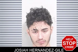 Josiah Hernandez-Gile mugshot