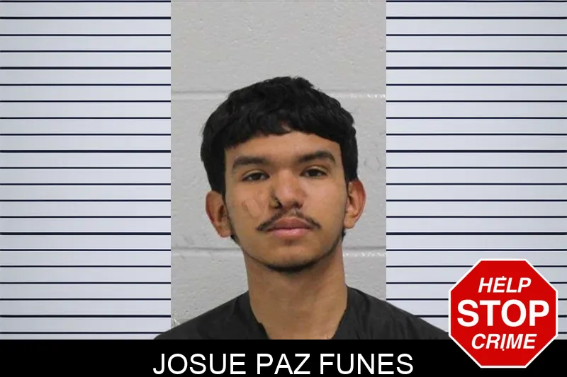 Josue Paz Funes Mugshots