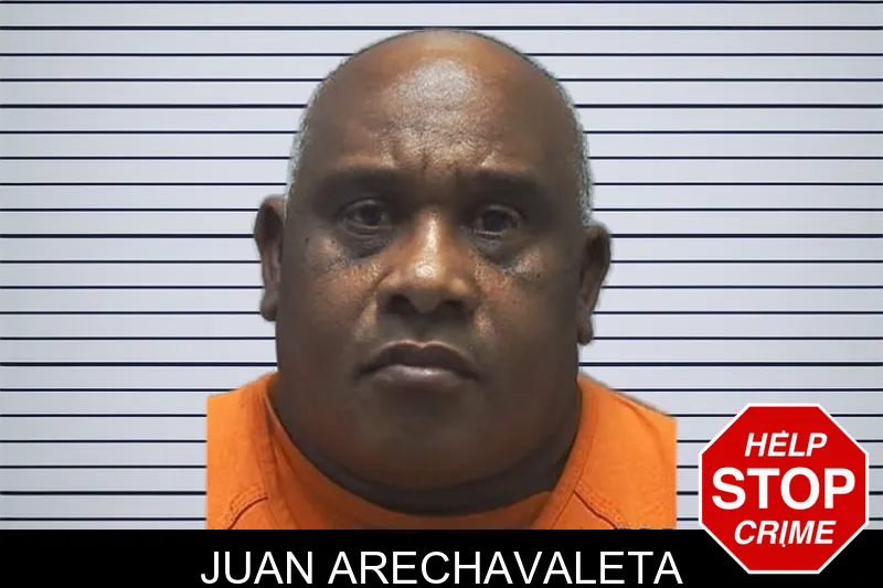 Juan Arechavaleta mugshot