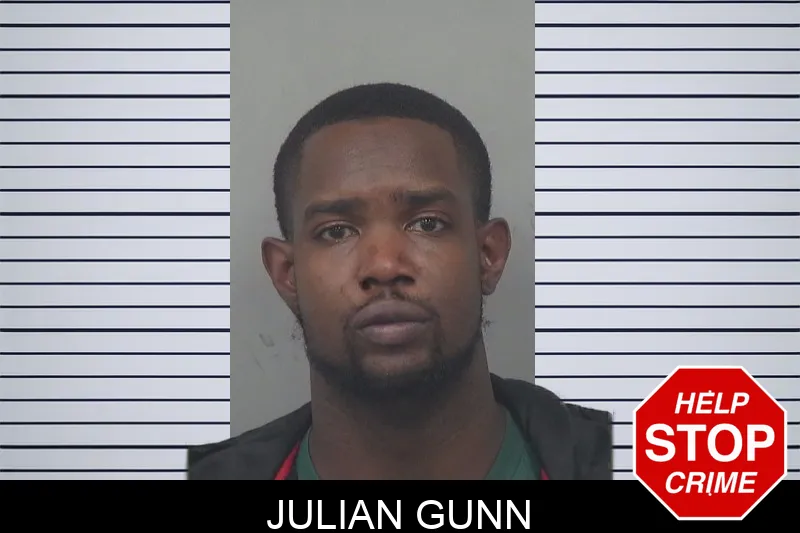 Julian Gunn mugshot
