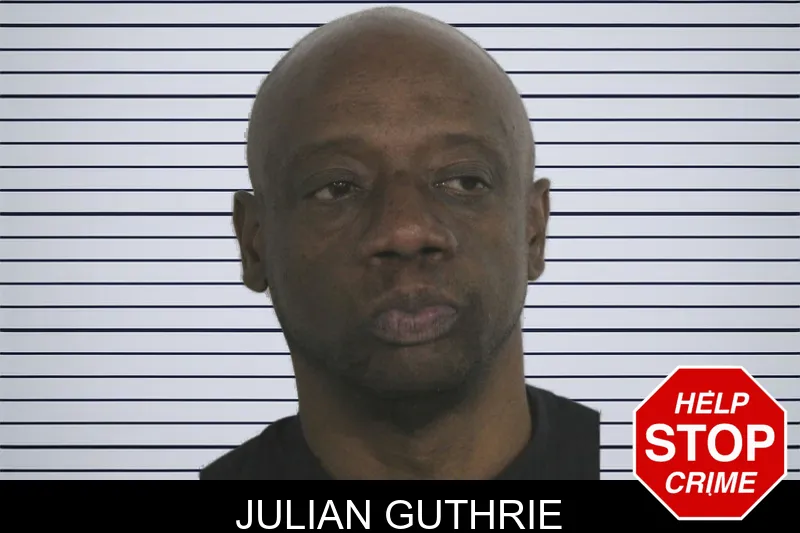 Julian Guthrie mugshot