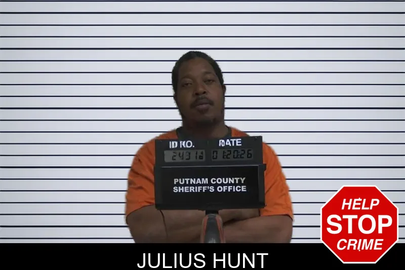 Julius Hunt mugshot