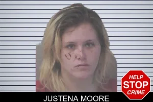Justena Moore mugshot