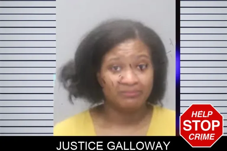 Justice Galloway mugshot – Muscogee County , Georgia Justice Galloway