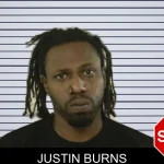 Justin Burns Mugshots