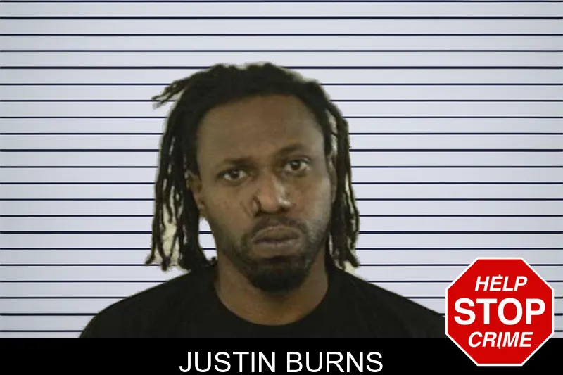 Justin Burns Mugshots