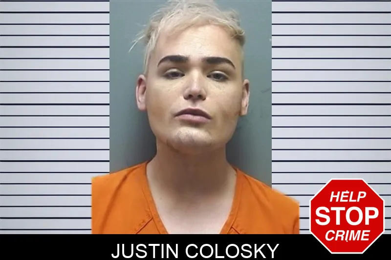 Justin Colosky mugshot