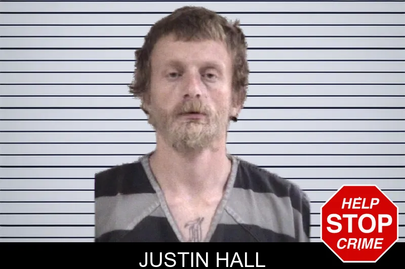 Justin Hall mugshot