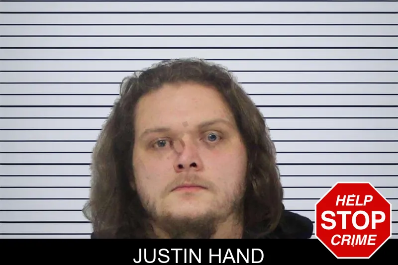 Justin Hand mugshot