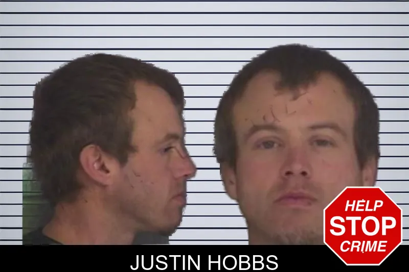Justin Hobbs mugshot