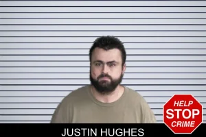 Justin Hughes mugshot