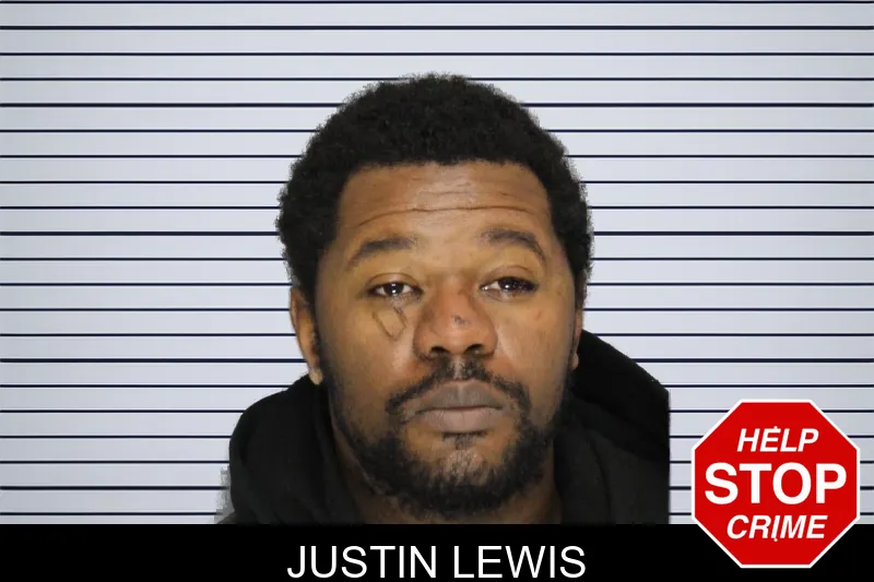 Justin Lewis mugshot