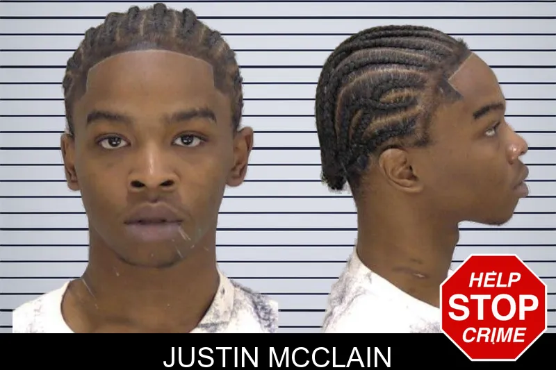 Justin McClain mugshot