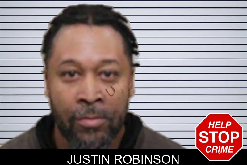 Justin Robinson mugshot