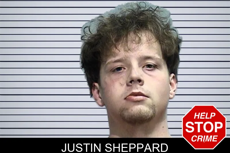 Justin Sheppard mugshot