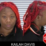 Kailah Davis mugshot – Richmond County , Georgia Kailah Davis mugshot