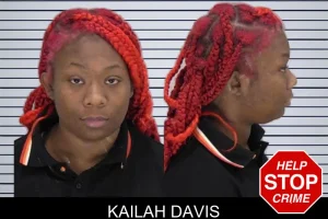 Kailah Davis mugshot