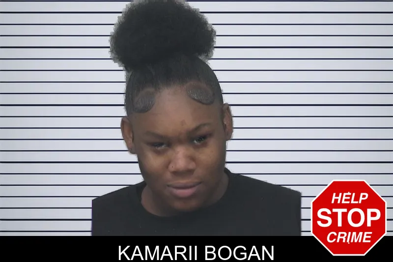 Kamarii Bogan mugshot