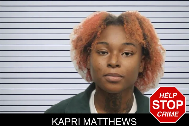 Kapri Matthews Mugshots