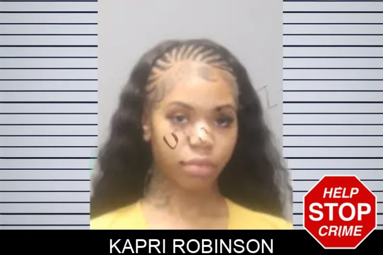 Kapri Robinson mugshot – Muscogee County , Georgia Kapri Robinson