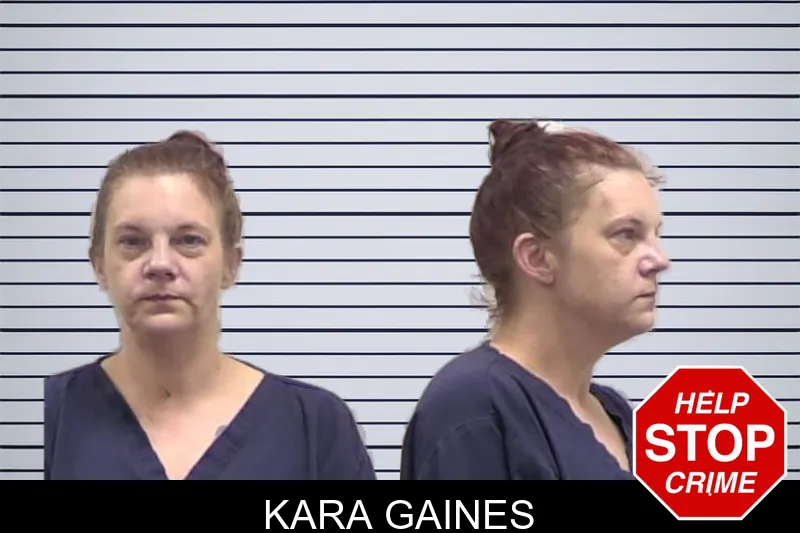 Kara Gaines mugshot