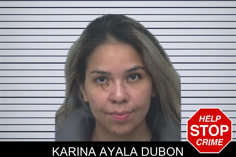 Karina Ayala Dubon Mugshots