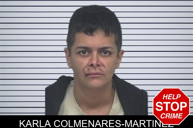 Karla Colmenares-Martinez Mugshots