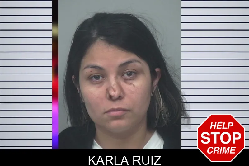 Karla Ruiz mugshot