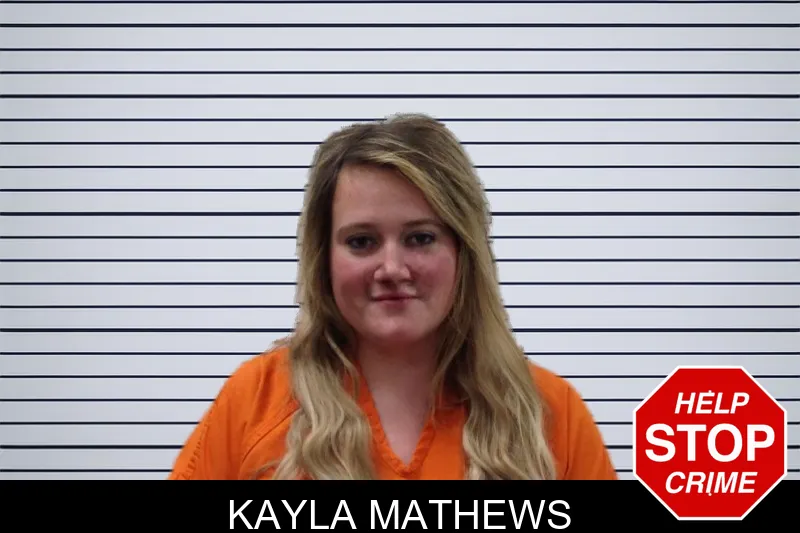 Kayla Mathews mugshot