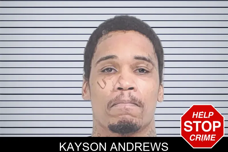 Kayson Andrews Mugshots