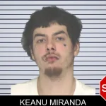 Keanu Miranda mugshot