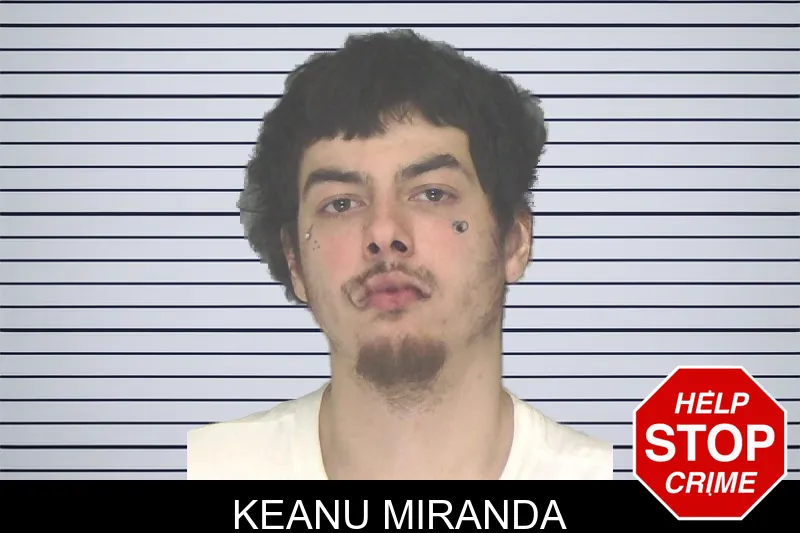 Keanu Miranda mugshot