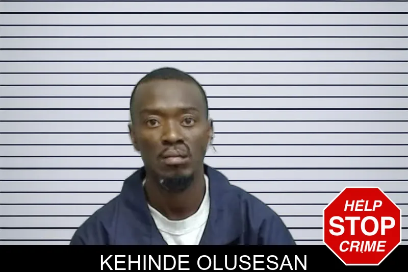 Kehinde Olusesan Mugshots