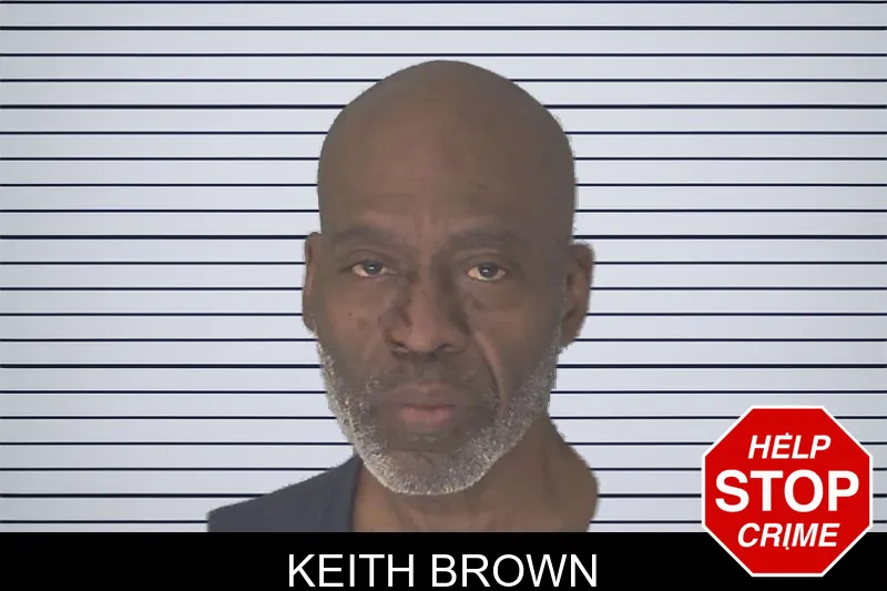 Keith Brown mugshot