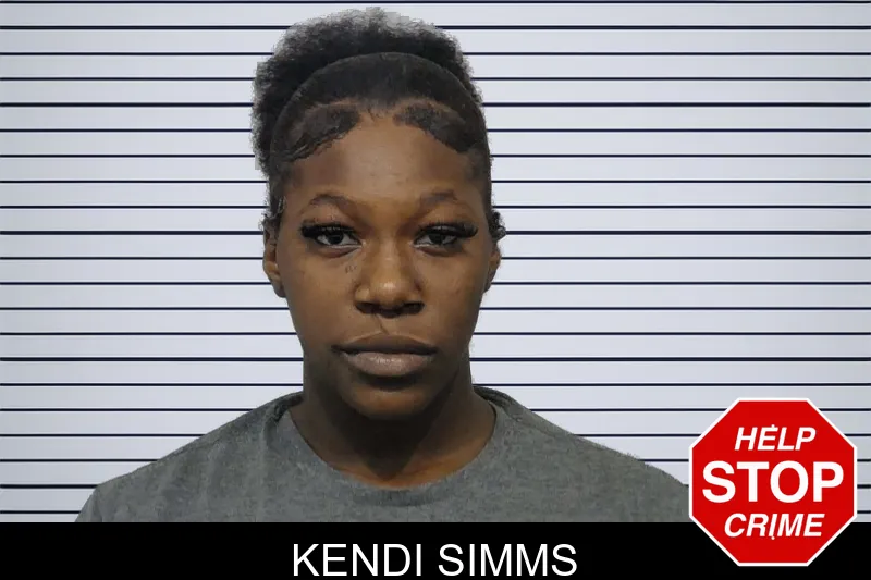 Kendi Simms Mugshots