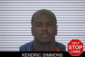 Kendric Simmons mugshot