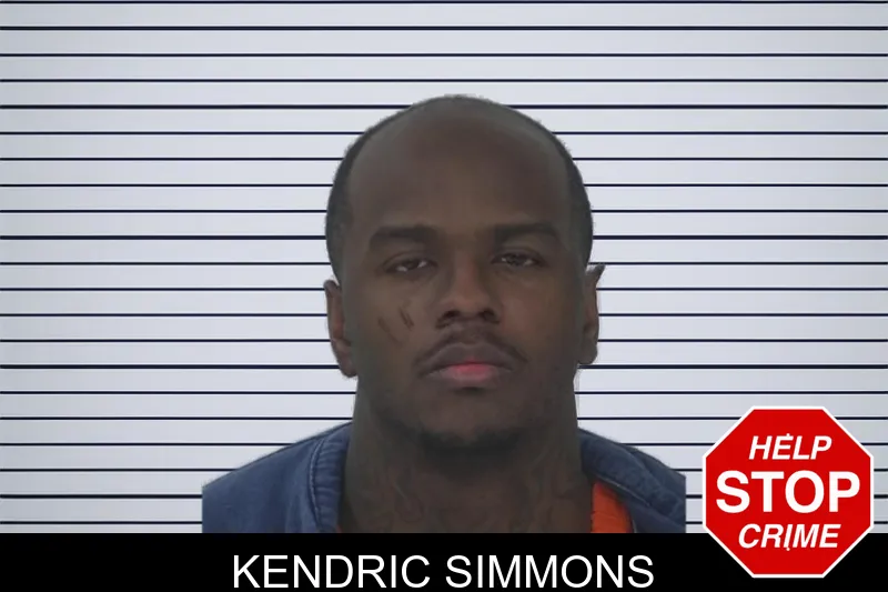 Kendric Simmons Mugshots