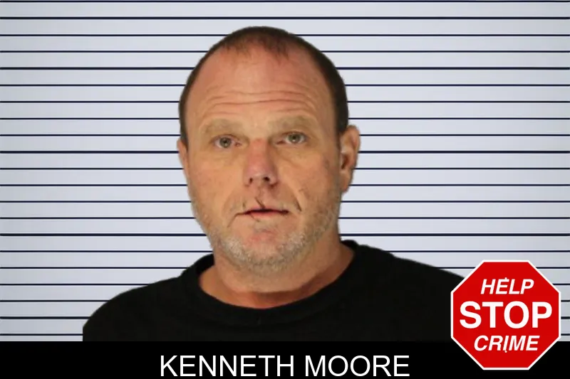 Kenneth Moore mugshot