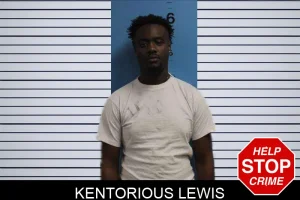 Kentorious Lewis mugshot