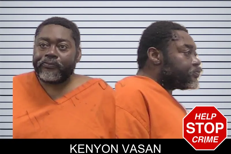 Kenyon Vasan mugshot