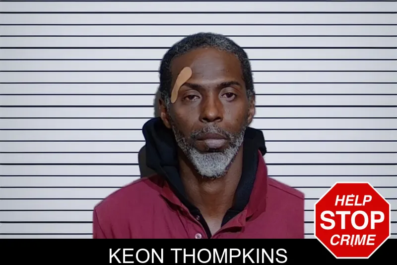 Keon Thompkins Mugshots