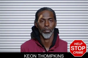 Keon Thompkins mugshot
